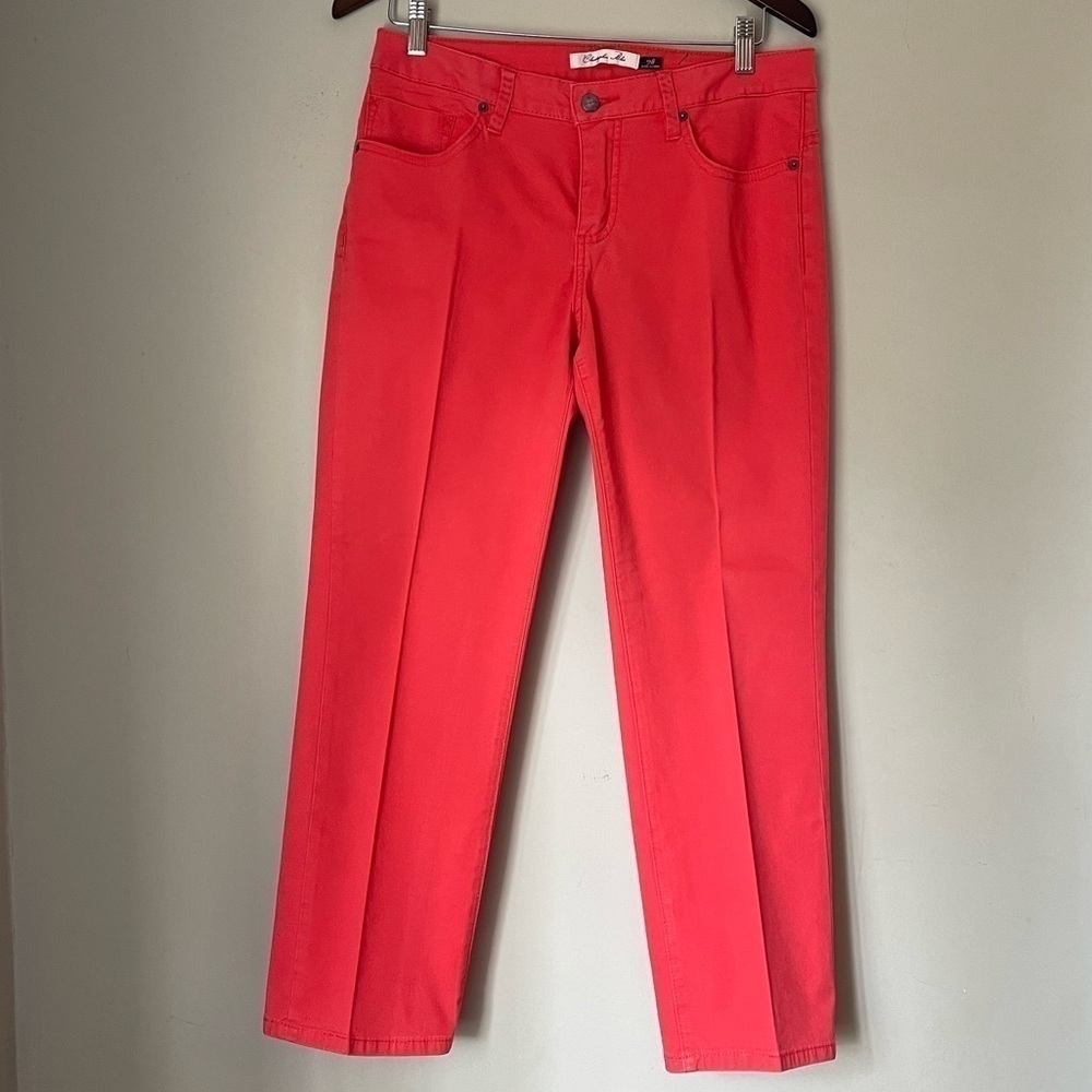 Christopher Blue | Brooklyn Mid-rise Skinny Roll Crop | size 8